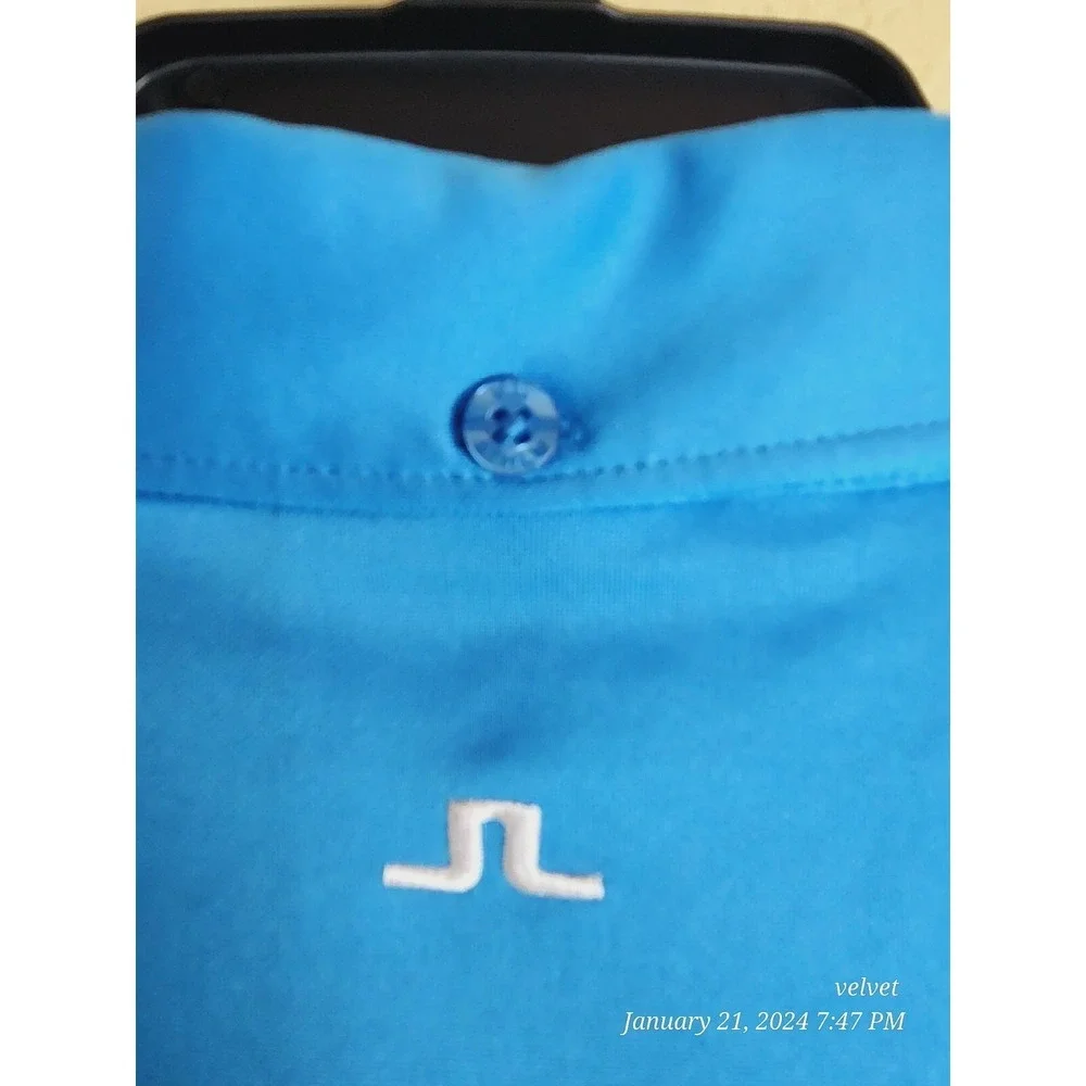 J.Lindeberg Hunter Regular Fieldsensor 2.0 Polo Shirt Blue XXL‎ 46MG562415672